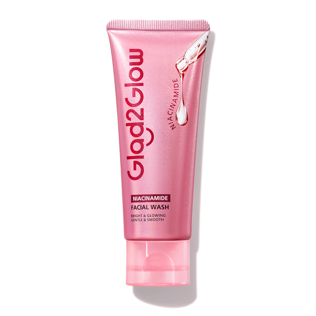 Glad2Glow Pomegranate 5% Niacinamide Brightening Moisturizer 30 gram In Use