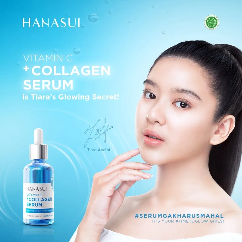 Hanasui Serum Vitamin C & Vitamin C Detail Shot